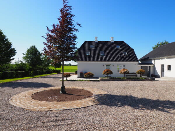 Anlagt have med beplantning